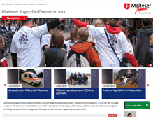 Tablet Screenshot of malteserjugend-drensteinfurt.de